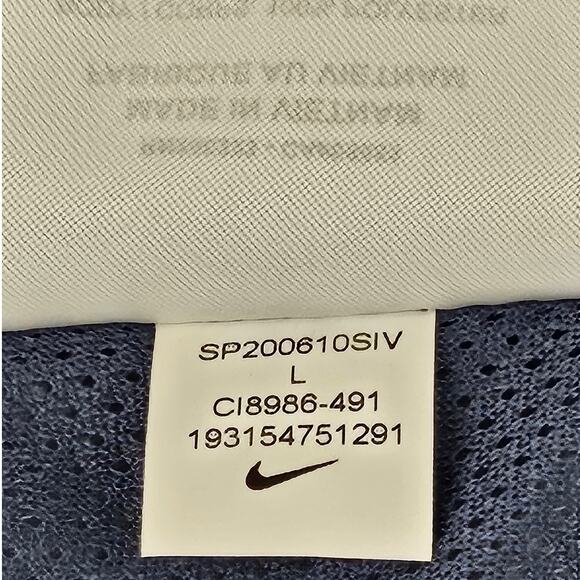 NIKE SHIELD MEN'S GOLF LIGHT BLUE STANDARD FIT PULLOVER SWEATSHIRT - SIZE LARGE - Picture 9 of 12